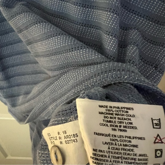 Vintage mens striped short sleeve polo shirt | size Extra Large - Picture 9 of 10